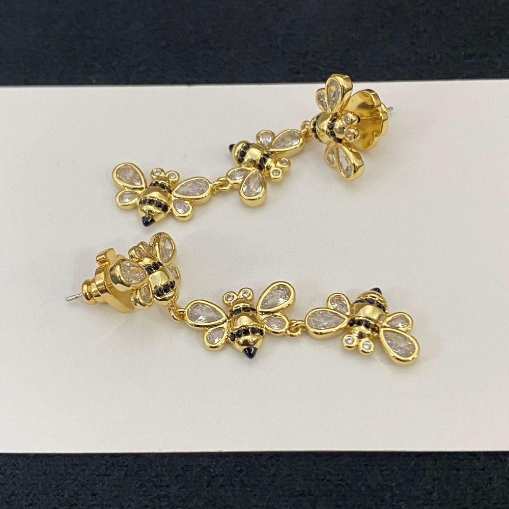 Kate SPADE Rustic Bee Earrings - Picture 4 of 6